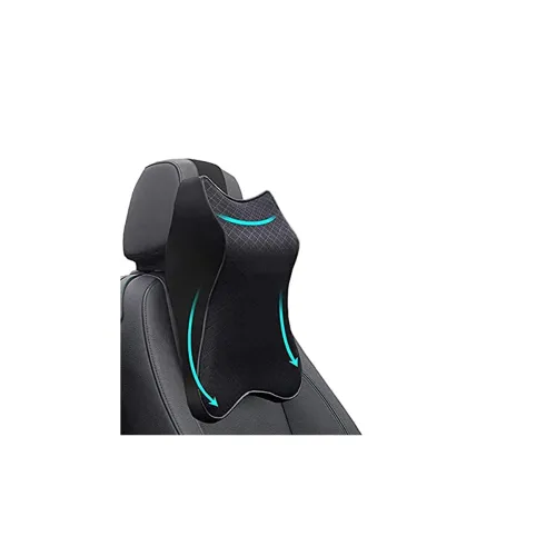 Image of Wegopro Memory Foam Car Seat Neck Rest Cushion