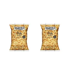 Weikfield Fusili Pasta | 100% Premium Quality Wheat | 900 gm Pouch (Pack of 2)