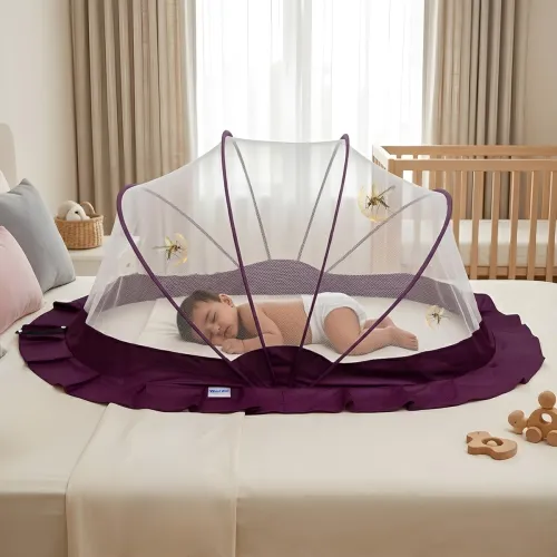 Image of Weird Wolf Foldable Baby Mosquito Net (107 x 74 x 55 cms)