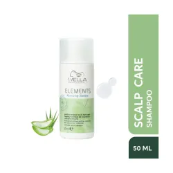 Wella Professionals Elements Renewing Shampoo | Sulfate, Silicone & Paraben-Free | 50 ml | For Shiny, Frizz-Free Hair | 