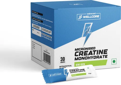 Image of Wellcore Creatine Monohydrate 30 Sachets – Kiwi Kick