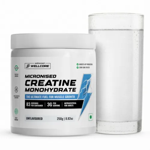 Image of Wellcore Micronised Creatine Monohydrate 250 g