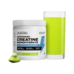 Wellcore Micronised Creatine Monohydrate (122 g, Kiwi Kick)