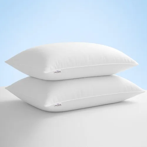 Image of WELLGIVER Height Adjustable Microfiber Sleeping Pillows – Set of 2