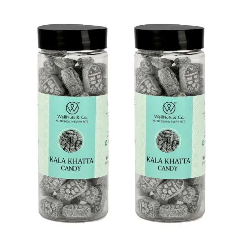 Image of WellNuts & Co. Kala Khatta Candy | Tangy Indian Flavored Candy | Freshly Packed | No Chemicals | Hand-Picked Ingredients