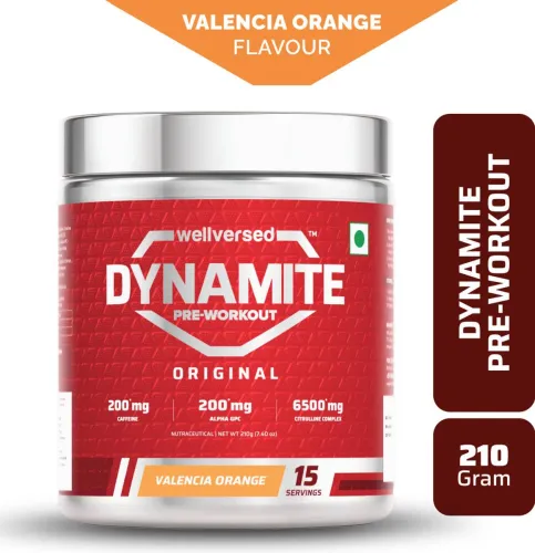 Image of Wellversed Dynamite Pre-Workout 210g (15 Servings)