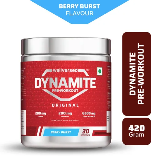 Image of Wellversed Dynamite Pre-Workout (420g)
