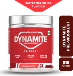 Wellversed Dynamite Pre-Workout 210g – Watermelon Ice