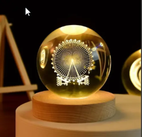 Image of Wengonvila Galaxy Crystal Ball Night Light