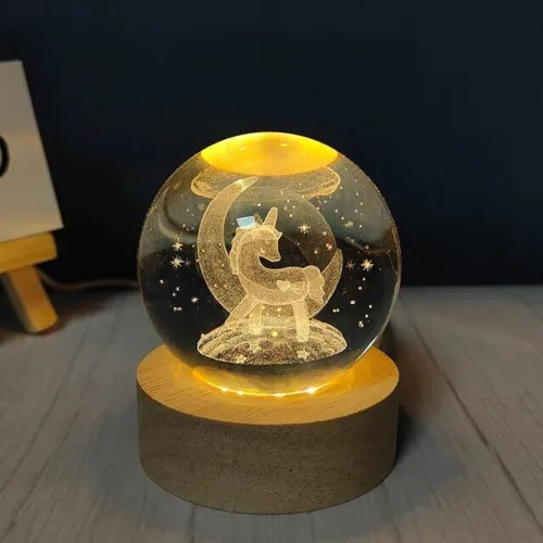 Image of Wengonvila Galaxy Crystal Ball Nightlight