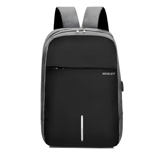 Image of Wesley Zeus Usb charging Travel Laptop Backpack with 15.6 inch Laptop Compartment