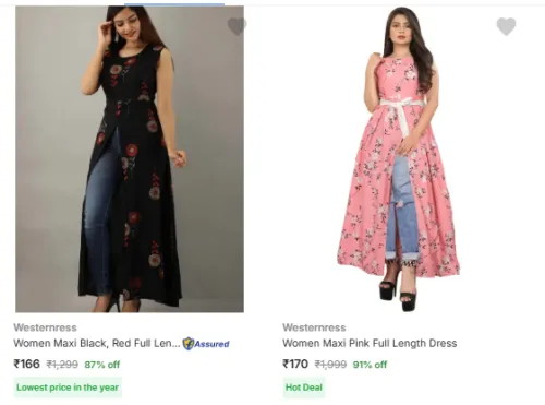 Image of Westernress Womens Dresses Starting @ ₹166