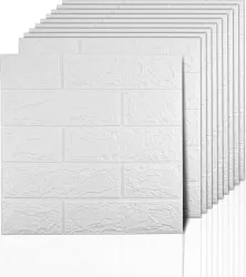 wewell Decorative White Wallpaper