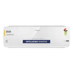 Whirlpool 1.5 Ton 3 Star, Magicool Inverter Split AC (MAGICOOL 15T 3S INV CNV S5K2PP0, Copper, Convertible 4-in-1 Coolin