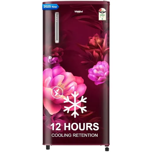 Image of Whirlpool 184 L 2 Star Direct-Cool Single Door Refrigerator (205 WDE PRM 2S WINE SERENA-Z)