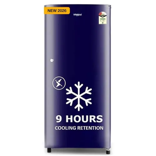 Image of Whirlpool 184 L 2 Star Direct-Cool Single Door Refrigerator (205 WDE CLS 2S SAPPHIRE BLUE-Y, Blue, 2026 Model)