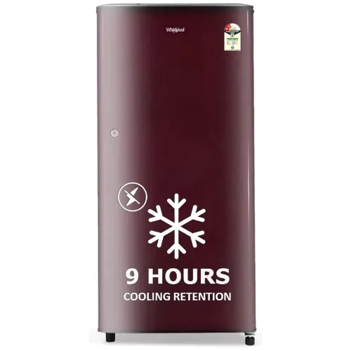 Image of Whirlpool 184L 2-Star Single Door Fridge (Red)