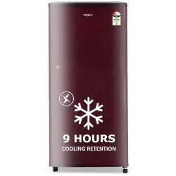 Whirlpool 184L 2 Star Direct Cool Single Door Refrigerator