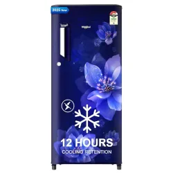 Whirlpool 192 L 4 Star Icemagic Powercool Direct-Cool Single Door Refrigerator (215 IMPC PRM 4S SAPPHIRE MULIA-Z)