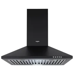 Whirlpool 60cm Baffle Filter Kitchen Chimney 900m³/hr (Black)