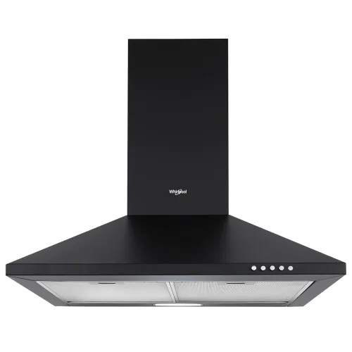 Image of Whirlpool 60cm 900 m3/hr Cassette Filter Kitchen Chimney with 5 Years WARR on Motor | CLASSIC PLUS CF 60 BK HOOD | Black