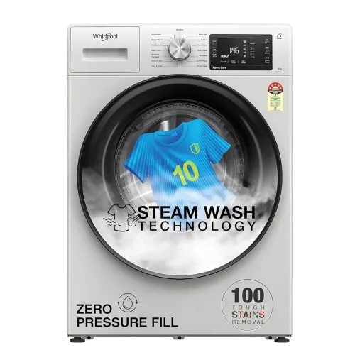 Image of Whirlpool 8 Kg 5 Star Fully Automatic Washing Machine (XS8014BYW52E)