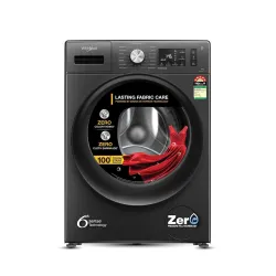 Whirlpool 9 Kg Ozone Technology 5 Star Inverter Front Load Fully Automatic Washing Machine with In-Built Heater (XO9012BYM52E, Midnight Grey, 100+ Tough Stains, 1400 RPM)