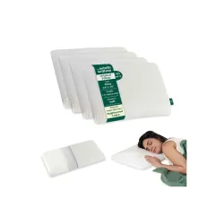 The White Willow Ultra Thin King Size Pillows Set of 4