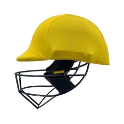 Whitedot Color Changeover Cricket Helmet Cover (Helmet Clads) (Medium, Red)