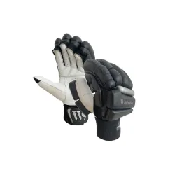 Whitedot Sports Citadel Levlon Leather White Players Cricket Batting Gloves