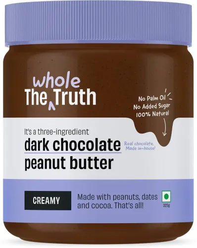 Image of Whole Truth Dark Choco Peanut Butte 325g