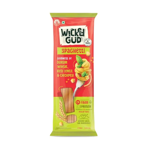 Image of WickedGud 2X Fiber Spaghetti Pasta 400gm