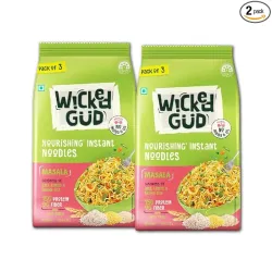 WickedGud Masala Noodles (2 x 207g)