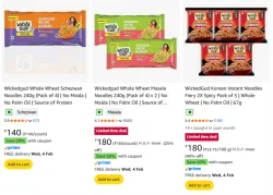 Wickedgud Noodles Starting @ ₹70