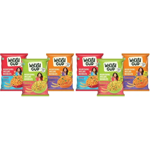 Image of WickedGud Nourishing Instant Noodles Range (Single Packs) | No Maida | No Oil