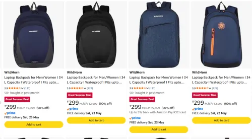 Image of Widhorn Laptop Backpack Minimum 90% Discount