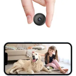 WiFi Spy Camera 360° Security Camera for Home Outdoor