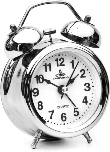 Image of Wifton Analog Silver Clock