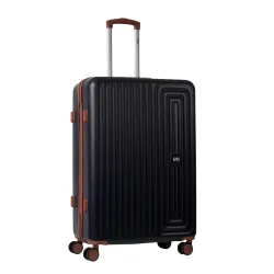 Wiki Ripple Large Polycarbonate Trolley Blac