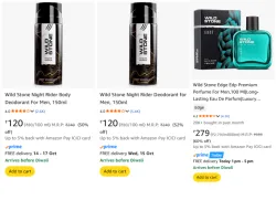 Wild Stone Beauty Products upto 60% Discount | Starting at ₹120