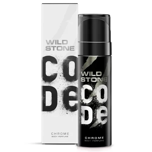 Image of Wild Stone Code Chrome No Gas Body Perfume for Men | 150ml