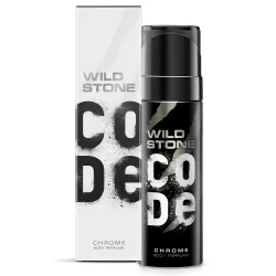 WILD STONE CODE Chrome Long Lasting Perfume Spray 150Ml