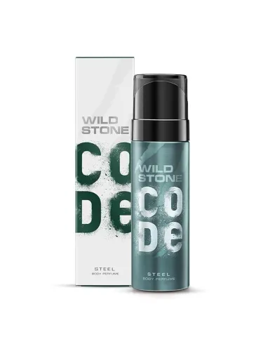Image of Wild stone code Men Code Steel No Gas Body Perfume Deodorant - 150 ml