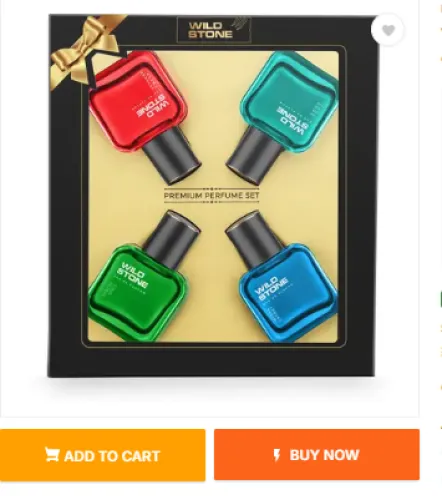 Image of Wild Stone Edge, Forest Spice, Hydra Energy & Ultra Sensual Perfume Combo pack of 4