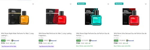 Image of Wild Stone Eau De Parfum at minimum 60% Discount