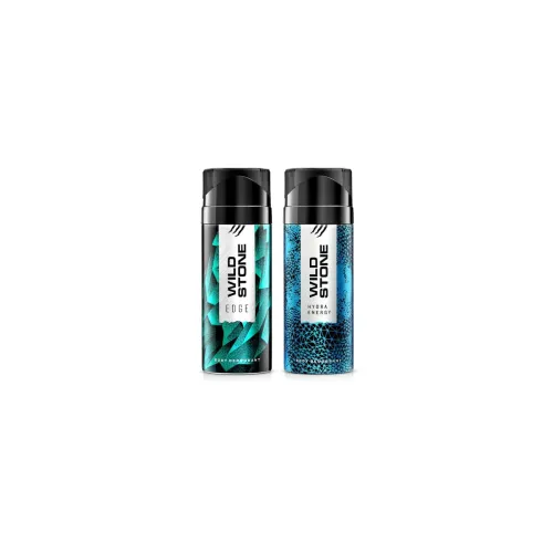 Image of Wild Stone Edge Deodorants for Men Pack of 2 (150ml each)