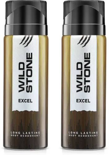 Image of Wild Stone Excel Long-Lasting Deodorant for Men-Best Deo for Office |Woody Fragrance Body Spray - For Men (400 ml, Pac