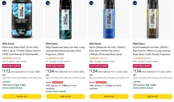 Wild+Stone Fragrance starting ₹112