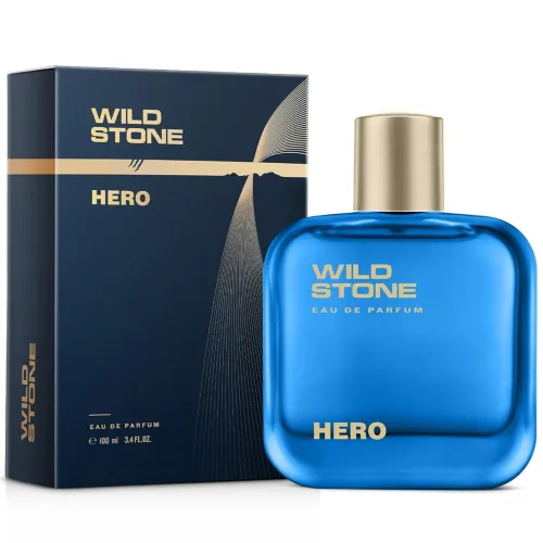 Image of Wild Stone Hero Perfume for Men, 100ml| Luxury Eau De Parfum | Long-Lasting Fragrance | Best Gift for Him l Premium Perf