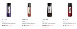 Wild Stone Men deo minimum 55% Discount